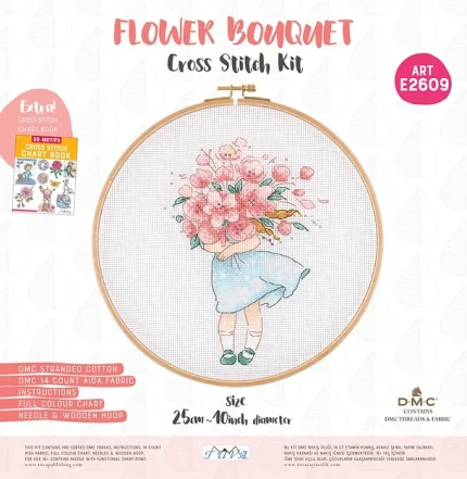 E2609 Kanaviçe Kiti 25 cm