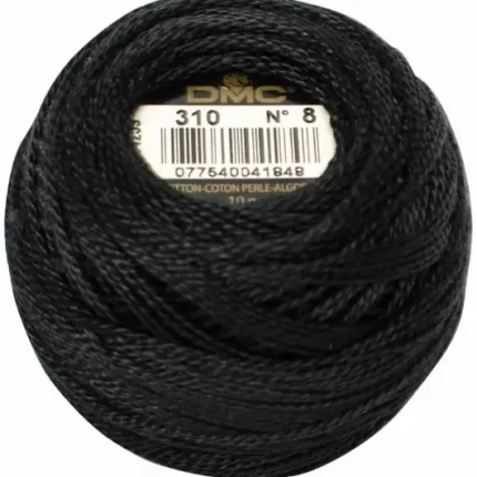 DMC Koton Perle 310 SİYAH (No:12)