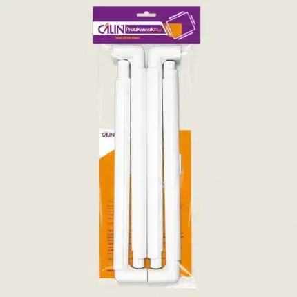 CÂLIN NAKIŞ KASNAĞI 35,5 cm x 35,5 cm - BEYAZ KLİPS / PRATİKASNAK PLUS KASNAK