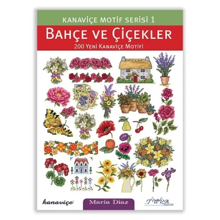 Kanaviçe Motif Serisi 1 – Bahçe ve Çiçekler