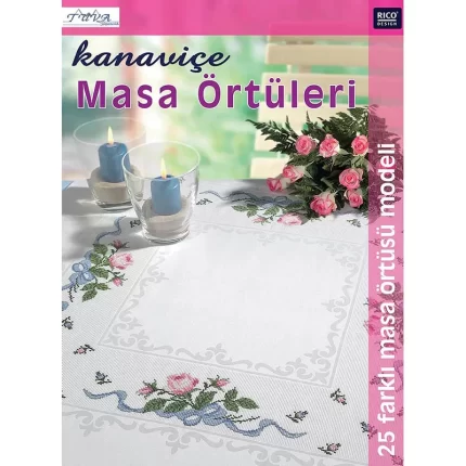 Kanaviçe Masa Örtüleri 1 Kitabı