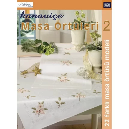 Kanaviçe Masa Örtüleri 2 Kitabı