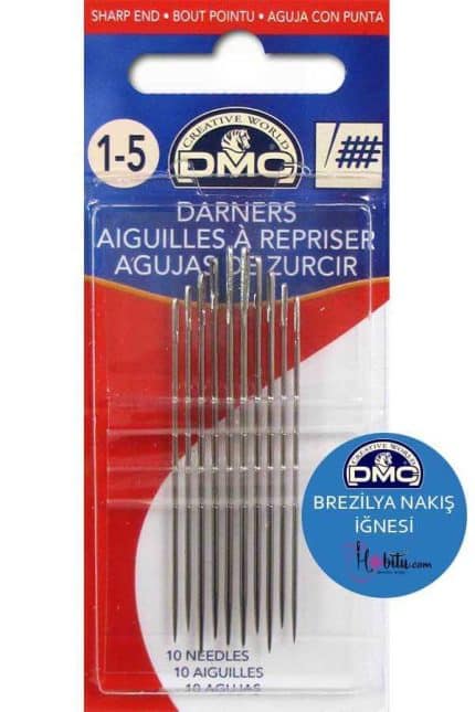 DMC BREZİLYA NAKIŞ İĞNESİ 1769/1 1-5 NO