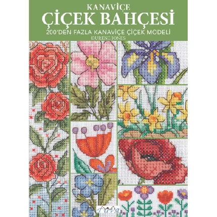 Kanaviçe Çiçek Bahçesi Kitabı