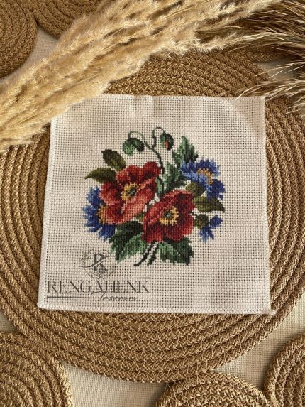 Kumaşa baskı Goblenler 15x15 G101