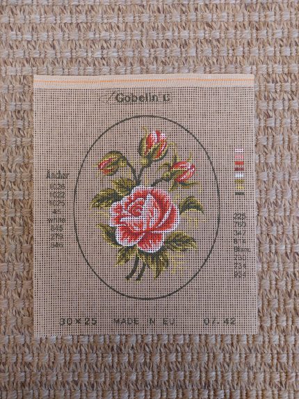 30x25 cm GOBELİN DIAMANT BASKILI GOBLEN 07.42