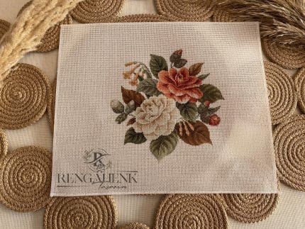 Kumaşa Baskı Goblenler 30x30 G137