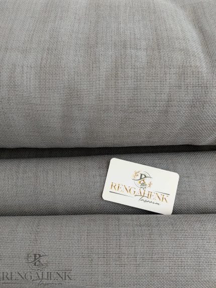 Etuval Linen Kumaş En : 160cm Koyu Gri