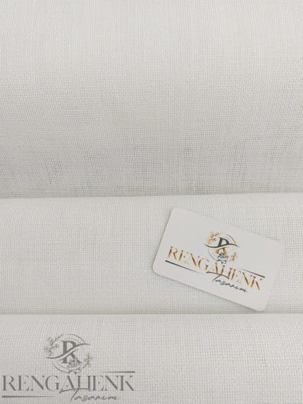 Etuval Linen Kumaş En : 160cm Kırık Beyaz