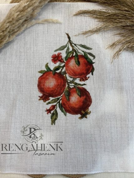 Kumaşa Baskı Goblenler 45x45 G164