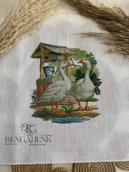 Kumaşa Baskı Goblenler 45x45 G146