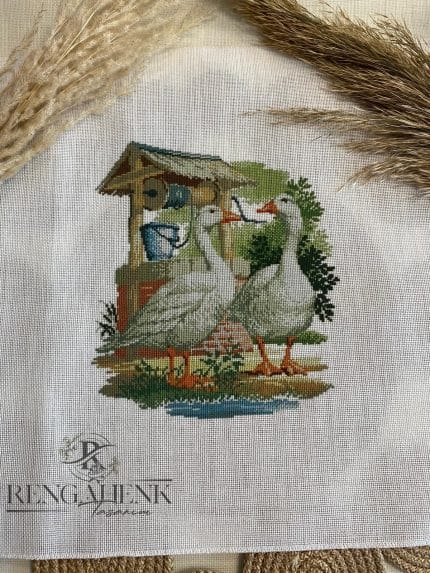 Kumaşa Baskı Goblenler 45x45 G154