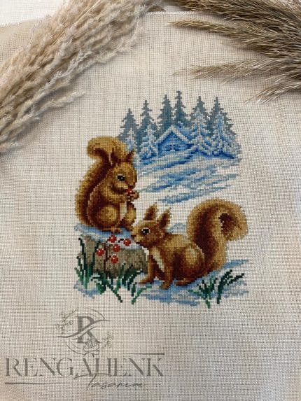 Kumaşa Baskı Goblenler 45x45 G161