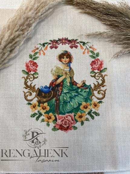 Kumaşa Baskı Goblenler 45x45 G153