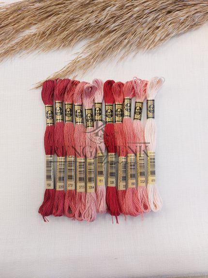 Dmc Muline Pembe Renkler 11 Renk