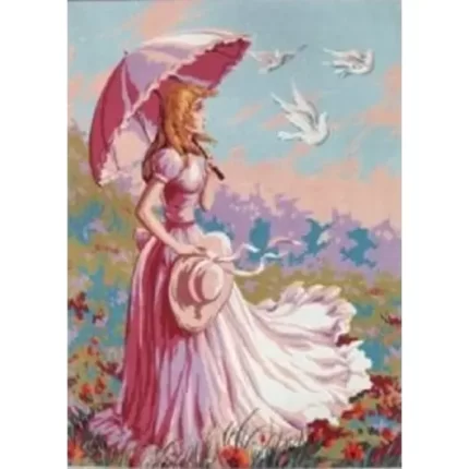 60x80 cm Gobelin Diamant Baskılı Goblen C934