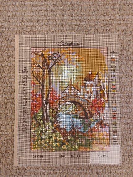 Gobelin Goblen 50x40 Dmc Muline İplikli 40.103