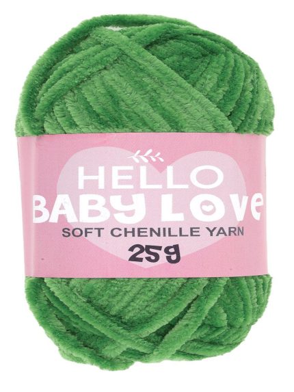 Hello Baby Love Şönil Kadife Punch İpliği 25 gr BL209