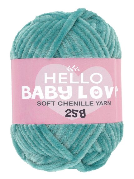 Hello Baby Love Şönil Kadife Punch İpliği 25 gr BL210