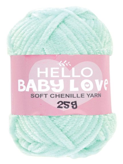Hello Baby Love Şönil Kadife Punch İpliği 25 gr BL211