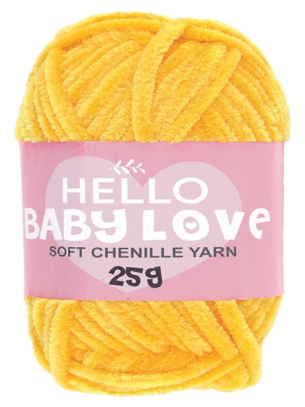 Hello Baby Love Şönil Kadife Punch İpliği 25 gr BL221