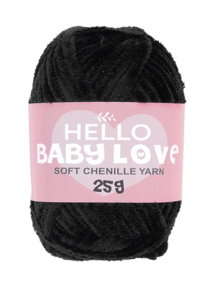 Hello Baby Love Şönil Kadife Punch İpliği 25 gr BL232